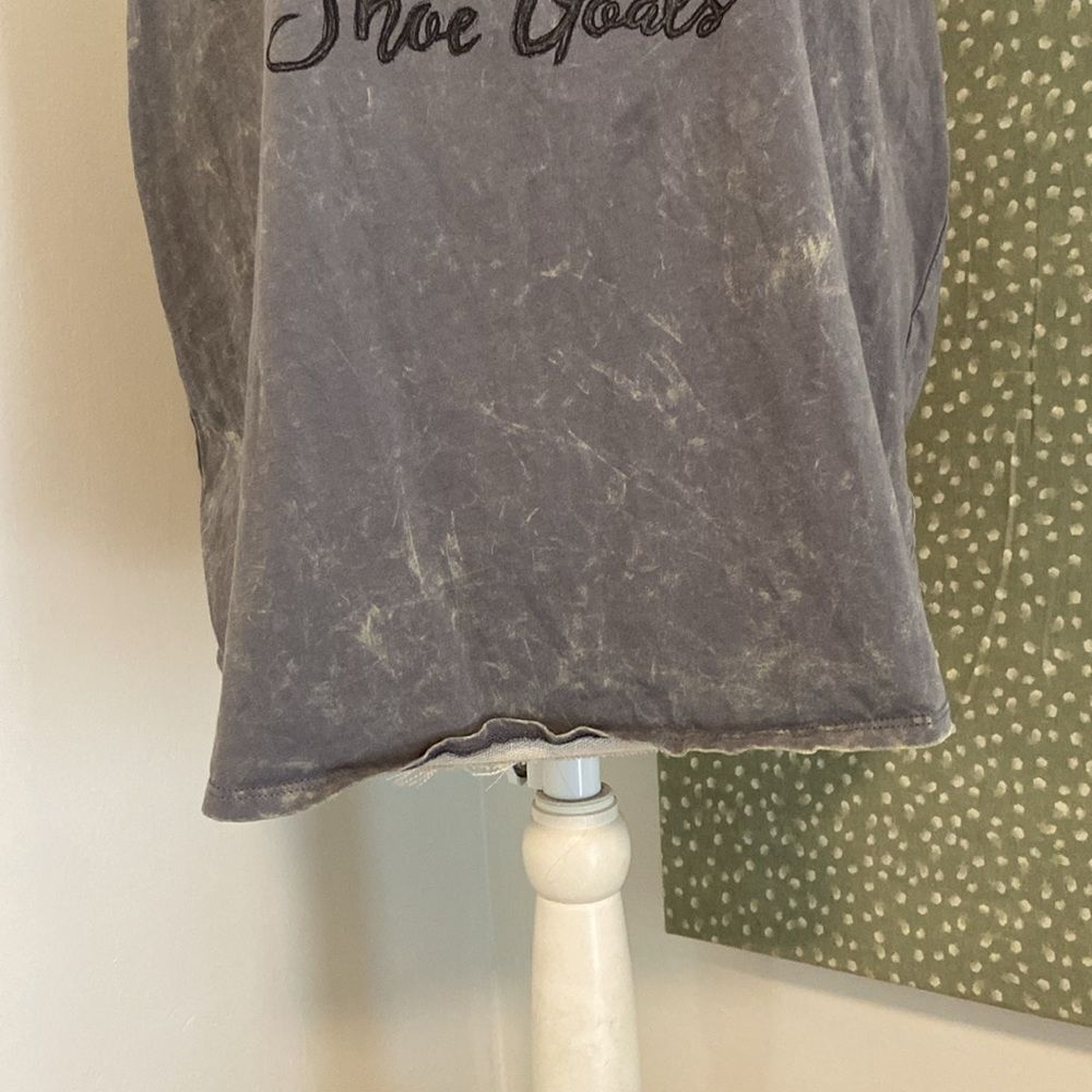 Disney Heather Gray Ariel Cinderella Belle Snow White Shoe Goals Tank Size L - Picture 5 of 11
